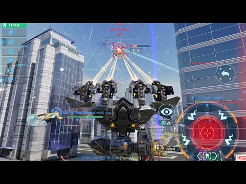When the Behemoth goes brawling with lasers in Shenzhen | War Robots gameplay