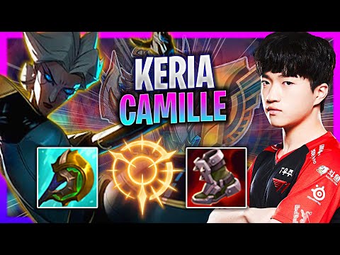 LEARN HOW TO PLAY CAMILLE SUPPORT LIKE A PRO! | T1 Keria Plays Camille Support vs Pantheon!  Season