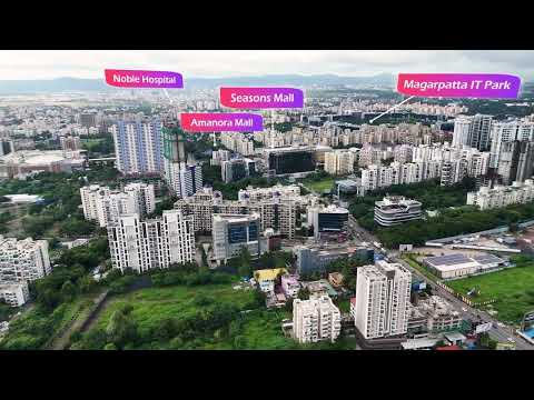 Newton Homes Royale Magarpatta Road Mundhwa Project Tour 1