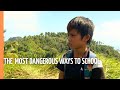 They Risk Their Lives In The Philippines One Of The World S Most Dangerous Ways To School