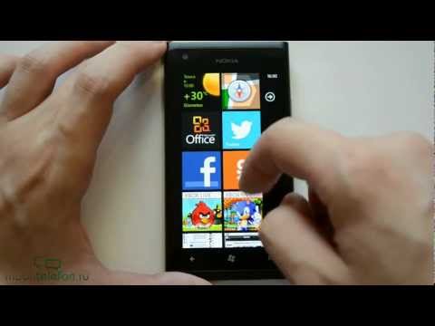 Обзор Nokia 900 Lumia (black)