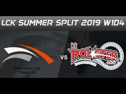 Hanwha Life Esports vs KT Rolster | LCK Summer 2019 W1G1 | FULL GAME