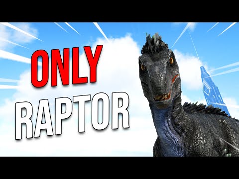 ARK But I Replaced EVERY DINO with a RAPTOR...