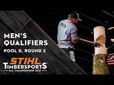 STIHL TIMBERSPORTS® U.S. Men's Qualifiers 2021 - Pool D (Round 2)