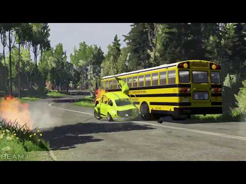 High Speed Traffic Crashes #06   BeamNG drive + 2019 special Cars Jumping At Giant Toilet at High