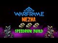 Warframe: Nezha Speedrun Build 2019