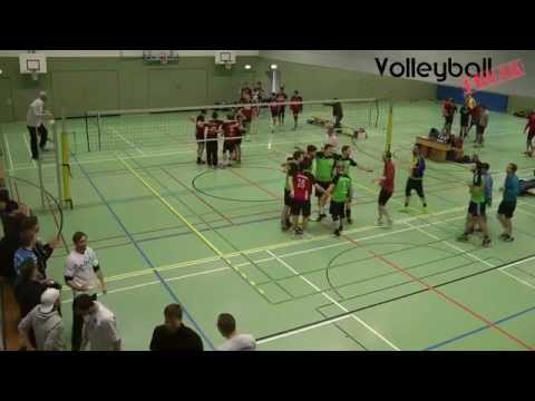 Volleyball Herren Verbandsliga 2014/2015 TVA Fischenich Herren 3 vs FC Junkersdorf Köln Rückspiel