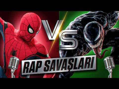 Spiderman 🆚 Venom - Rap Savaşları