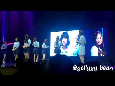 160904 'GFRIEND L.O.L Manila Showcase' Eunha vs Umji Staring Game Contest Demo
