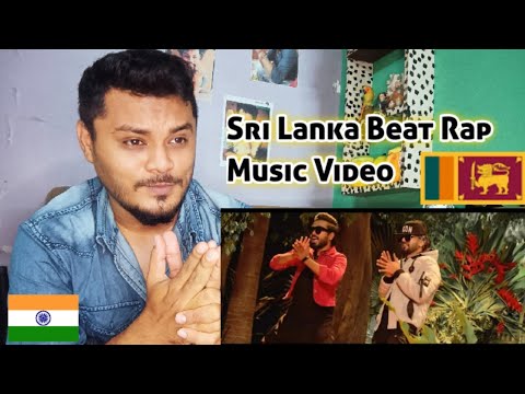 Indian Reaction on Nasuna - Smokio Ft. Dinesh Gamage - Official Music Video | Sri Lanka Rap Song