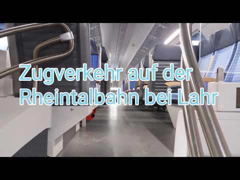 Zugverkehr auf der Rheintalbahn bei Lahr #2 mit BR 403,401,186,185,146 (Werbe),421