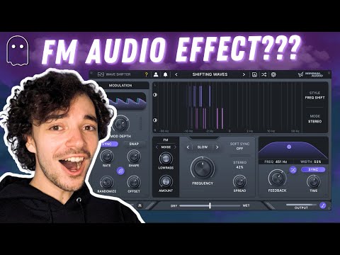 CRAZY UNIQUE FX PLUGIN!! 👻 Minimal Audio Wave Shifter (Review)