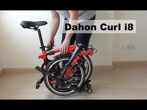 DAHON Curl i8 Folding Bike - How to Fold and Unfold