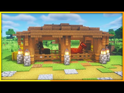 , title : 'Minecraft Pferdestall bauen Tutorial 1.18 - Pferdestall bauen in Minecraft (einfach)'