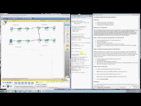 Packet tracer d3-952 Troubleshooting ACL Placement (9.5.2)