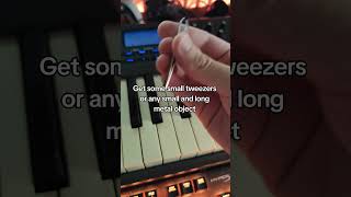 How to get sustain without a pedal!#pianotutorial #lifehack #music #piano #fyp