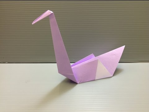 Daily Origami: 086 - Swan