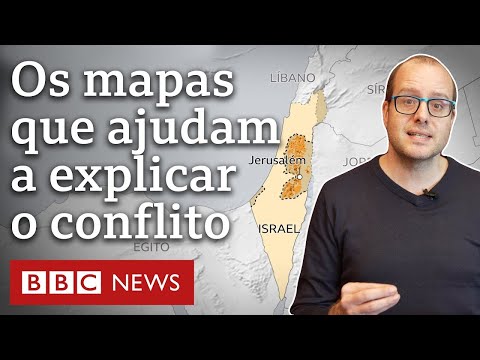 Israel: 8 mapas que mostram décadas de disputa territorial com palestinos e países vizinhos