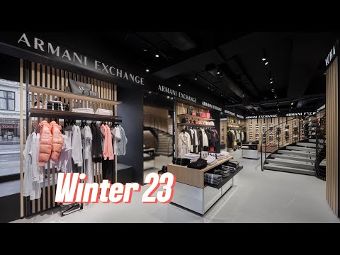 NOVA COLEÇÃO MENS ARMANI EXCHANGE INVERNO 2023