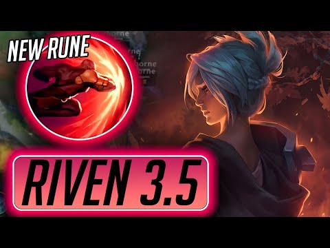 WILD RIFT RIVEN NEW RUNE SUDDEN IMPACT IS CRACKED ON THE NEW PATCH 3.5