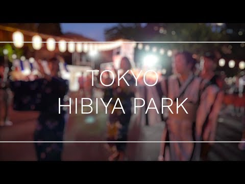 Visit an oasis in the city! "Hibiya Park" - a park full of fun events
