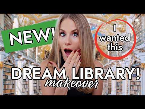 ✨ DIY Storybook Library TRANSFORMATION! 📚 with Thrift and Peel & Stick Magic 