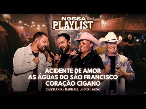 Cristiano e Raphael feat‪ Gino e Geno‬ - Acidente De Amor / As Águas Do São Francisco / Coração Cigano