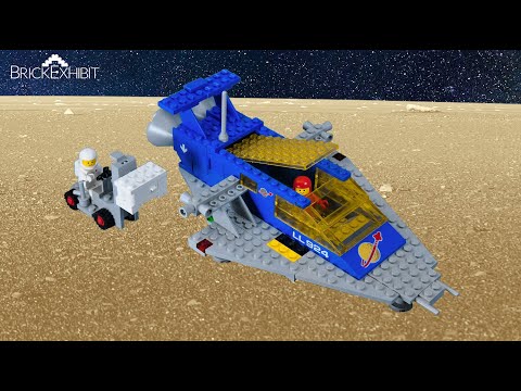 LEGO Classic Space 487 Space Cruiser 1978 (AKA 924 Space Transporter) BrickExhibit.com