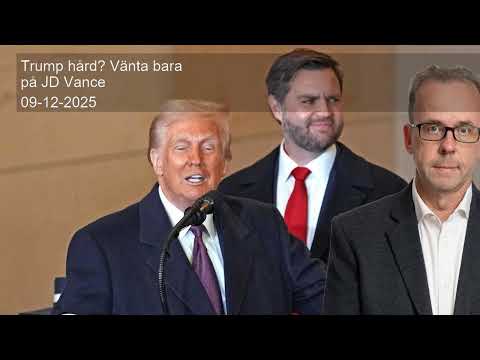 Trump hård? Vänta  bara på JD Vance