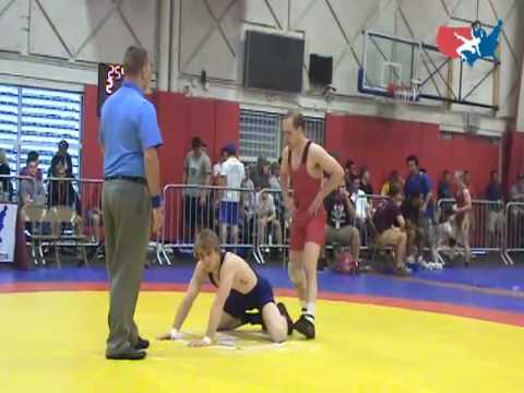 University Greco-Roman Final 60kg Match 2 - Nate Engel vs. Joe Kemmerer