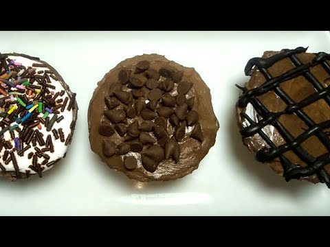 chocolate mini mousse cake/ no oven /