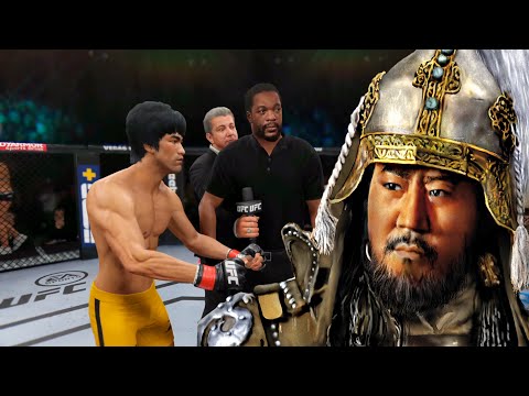 UFC 4| Bruce Lee vs. Genghis Khan (EA Sports UFC 4)