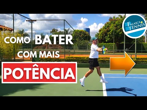 Como BATER com mais POTÊNCIA seus golpes no tênis  |   Falasca Tennis