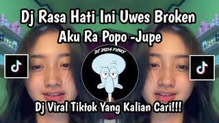 Download lagu DJ RASA HATI INI UWES BROKEN MULUT KAMU TAK SOBEK SOBEK || DJ AKU RAPOPO - JUPE SOUND NAN GGS REMIX  mp3