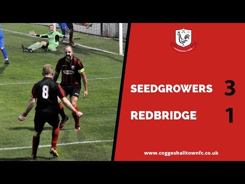 Coggeshall Town 3 vs 1 Redbridge - FA Vase Replay - 26/09/17