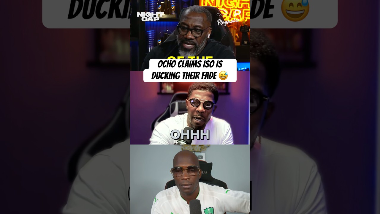 Ocho’s not hearing it and says Iso is ducking their fade with his “injury” #Nightcap