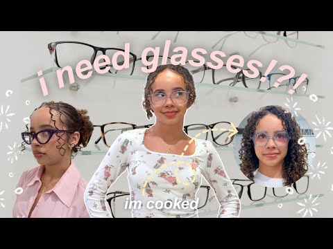 I got glasses for the first time… and everything looks SO WEIRD 👓😵‍💫 | *vlog* *new glasses* *help*