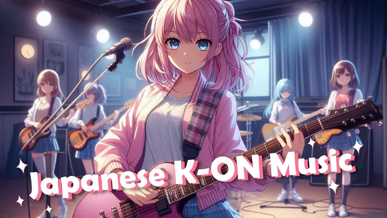 K-ON! Inspired Japanese Light Music | Relaxing Anime Instrumental BGM for Study & Focus