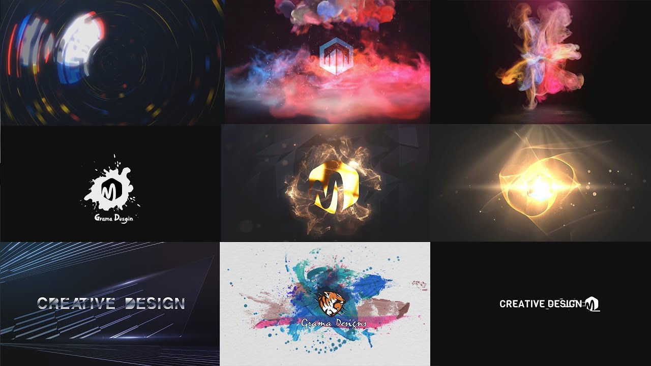 TOP 10 FREE Intro Template 2D + 3D Logo Reveal Sony Vegas Pro | #10