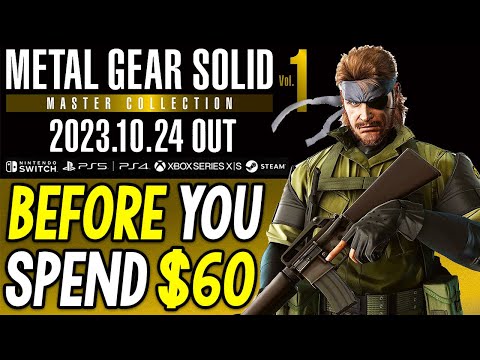 METAL GEAR SOLID MASTER COLLECTION VOL 1 - HUGE Things to Know BEFORE YOU SPEND $60