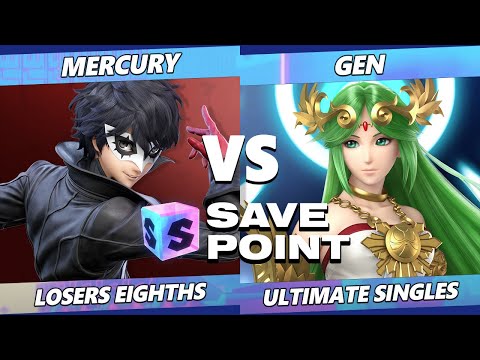 Save Point 2 Top 8 - Mercury (Joker) Vs. Gen (Palutena) SSBU Ultimate Tournament