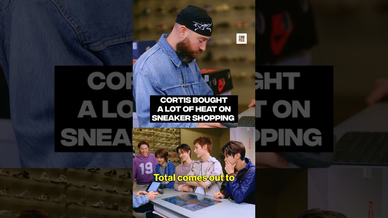 CORTIS bought a lot of heat on #SneakerShopping 👟🔥