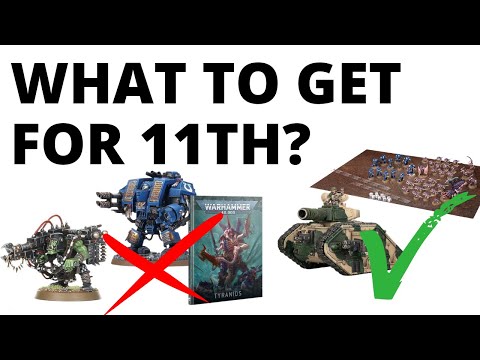 What Miniatures to Get or Avoid for Warhammer 40K 11th Edition? Collecting for Uncertainty!