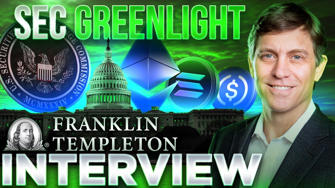 30 Days To Load Up?🚀Franklin Templeton Crypto💰Chris Perkins INTERVIEW