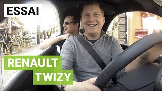 Essai Renault Twizy à Mulhouse