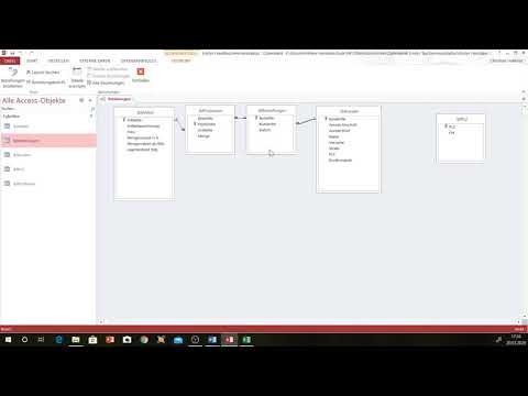Creating Access relationships - simply explained - primary key, secondary key