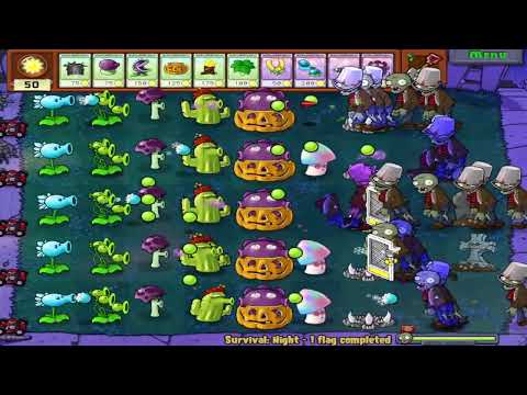Team Pea and Shroom vs 99 Zombies Dancing | Plants and Zombies