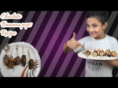 Chocolate Banana pops l Frozen l kids special l  Recipe ❤️