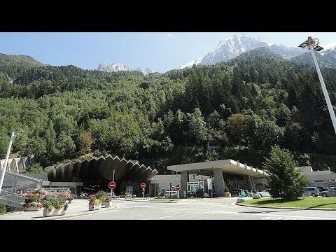 Mont Blanc Tunnel l France to Italy l Longest Tunnel in Europe