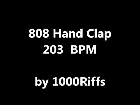 808 Hand Clap : 203 BPM - Beats Per Minute